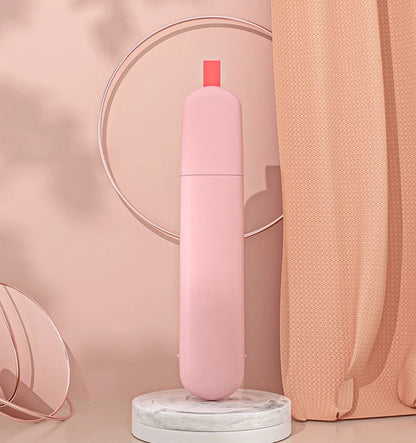 Double-sided electrostatic pet hair remover brush made of durable ABS material with polyester filament bristles