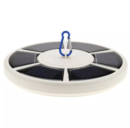 Outdoor solar flagpole lamp with 26LED for camping and tents