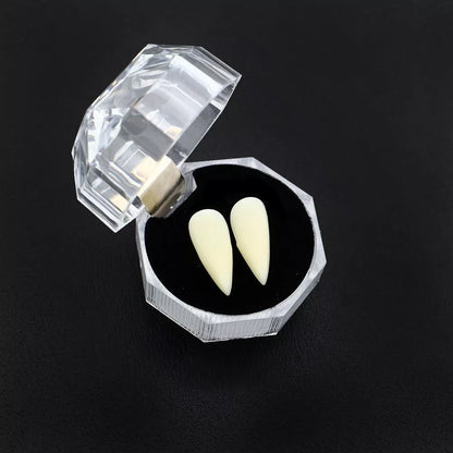 Halloween Vampire Zombie Dentures with adjustable fit for costumes