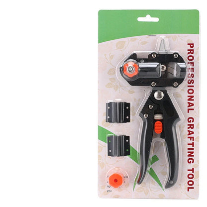 Grafting pruning shears for fruit tree seedlings with precision blade