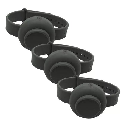 Portable Silicone Disinfectant Bracelet in various colors for easy hygiene access