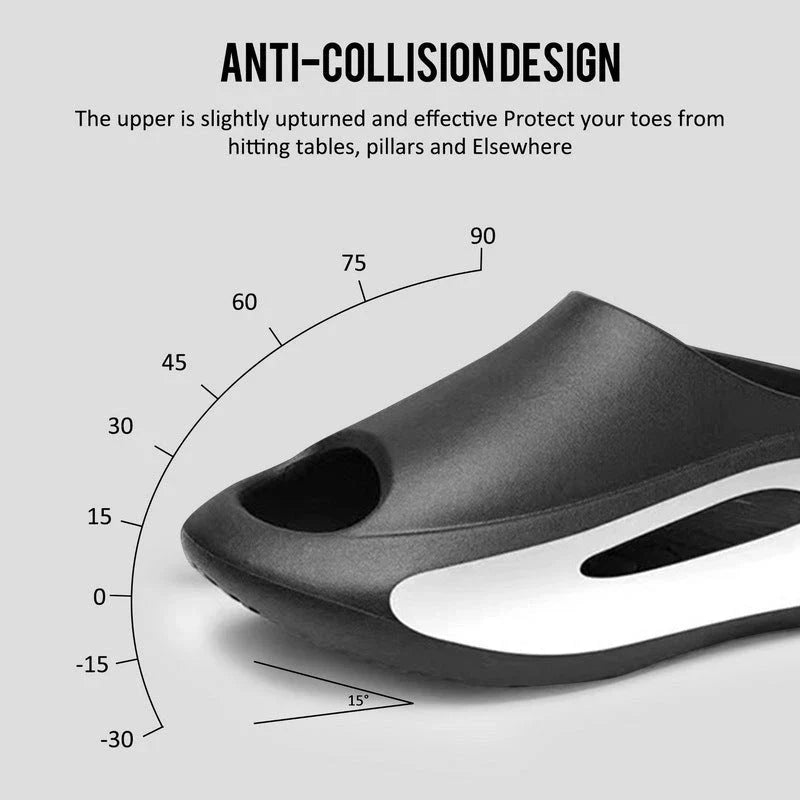 Stylish and comfortable unisex slippers with a unique hollow design, perfect for summer beach and casual wear