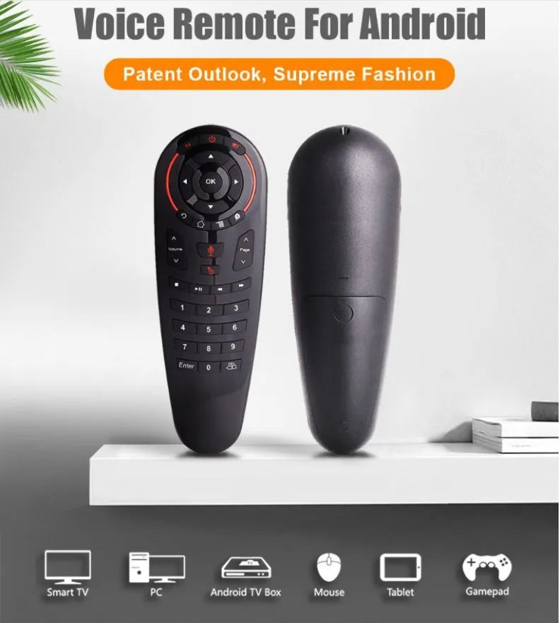 G30 wireless keyboard remote control with nano receiver for computer and TV control