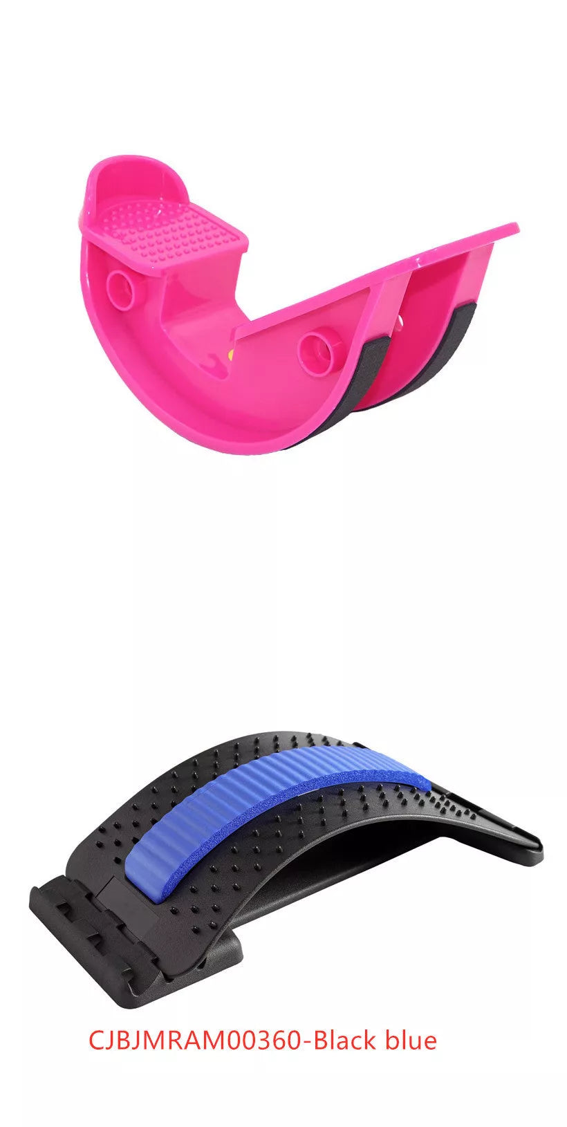 Ergonomic Foot Stretcher Rocker in black for calf and ankle stretching