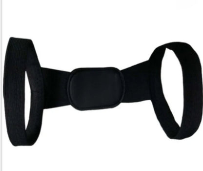 Advanced Posture Corrector Belt in black and white for back pain relief and posture support