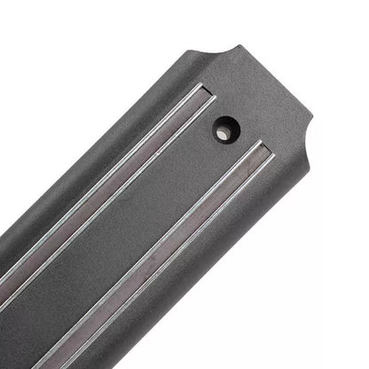 Kitchen magnetic knife holder with strong ABS and magnet construction for tool organization