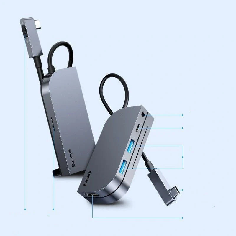 USB Type-C HUB HDMI Multi-Function Adaptor for MacBook Pro and Huawei
