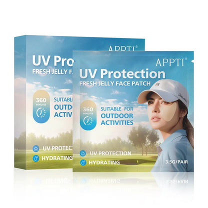 Transparent UV-proof disposable eyes mask for outdoor sports protection in 10-pair packaging
