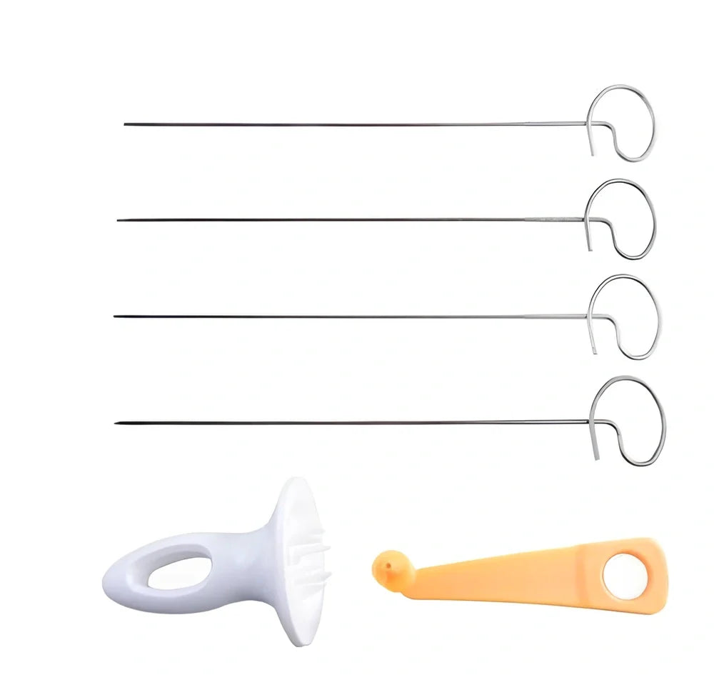 Potato manual cutter with stainless steel blade and ABS resin handle for slicing vegetables