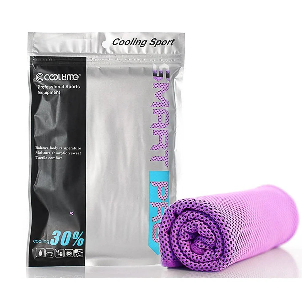 30x100cm sports towel with quick-drying fabric in multiple colour options