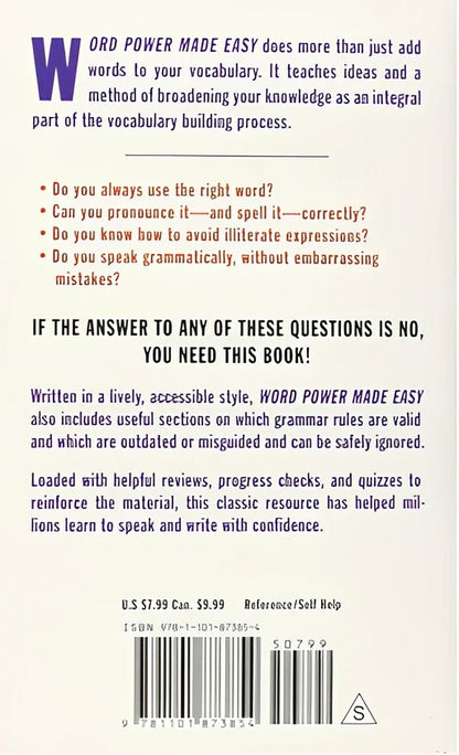 English vocabulary reference book showing 560 pages with thematic content organisation