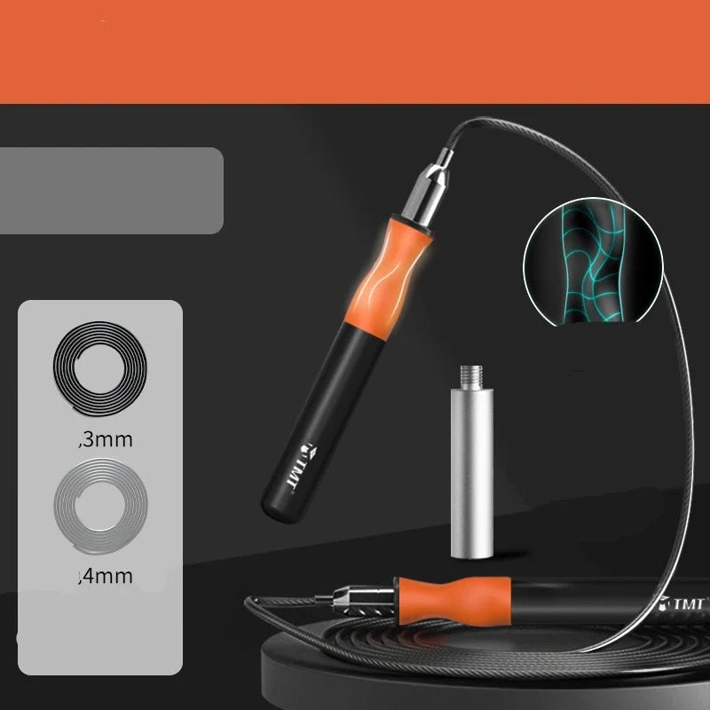 Adult Gravity Skipping Rope with weight-bearing design and ergonomic handles