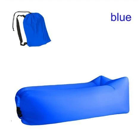 Comfortable and durable inflatable air sofa for outdoor relaxation and lounging