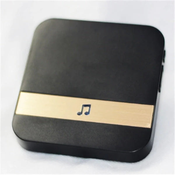 Light reminder wireless doorbell in black and white with app pairing