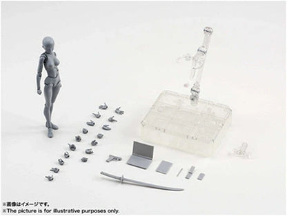 Articulated artist mannequin kits with interchangeable accessories for dynamic pose reference