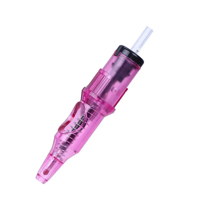 Tattoo integrated needle drawing line point tattoo colour ballpoint pen tool showing 16.5cm length