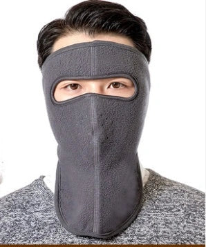 Breathable autumn and winter face masks made of premium microfiber for warmth and style
