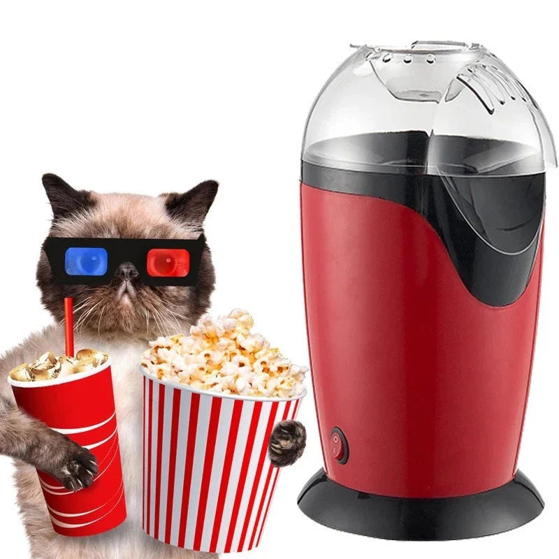 Popcorn Perfection Maker - Compact, Automatic Popcorn Machine for Healthy, Homemade Snacks