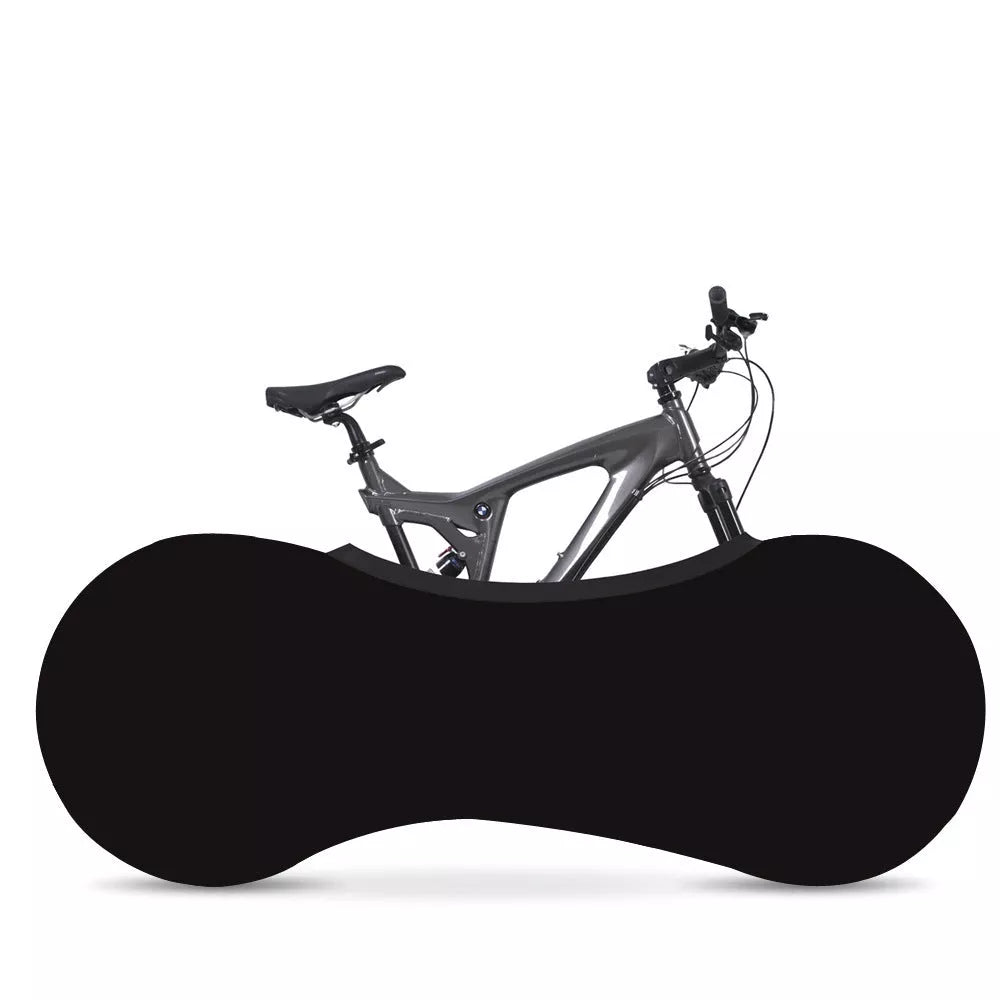 Customizable bicycle tyre cover with super elasticity for durable tyre protection