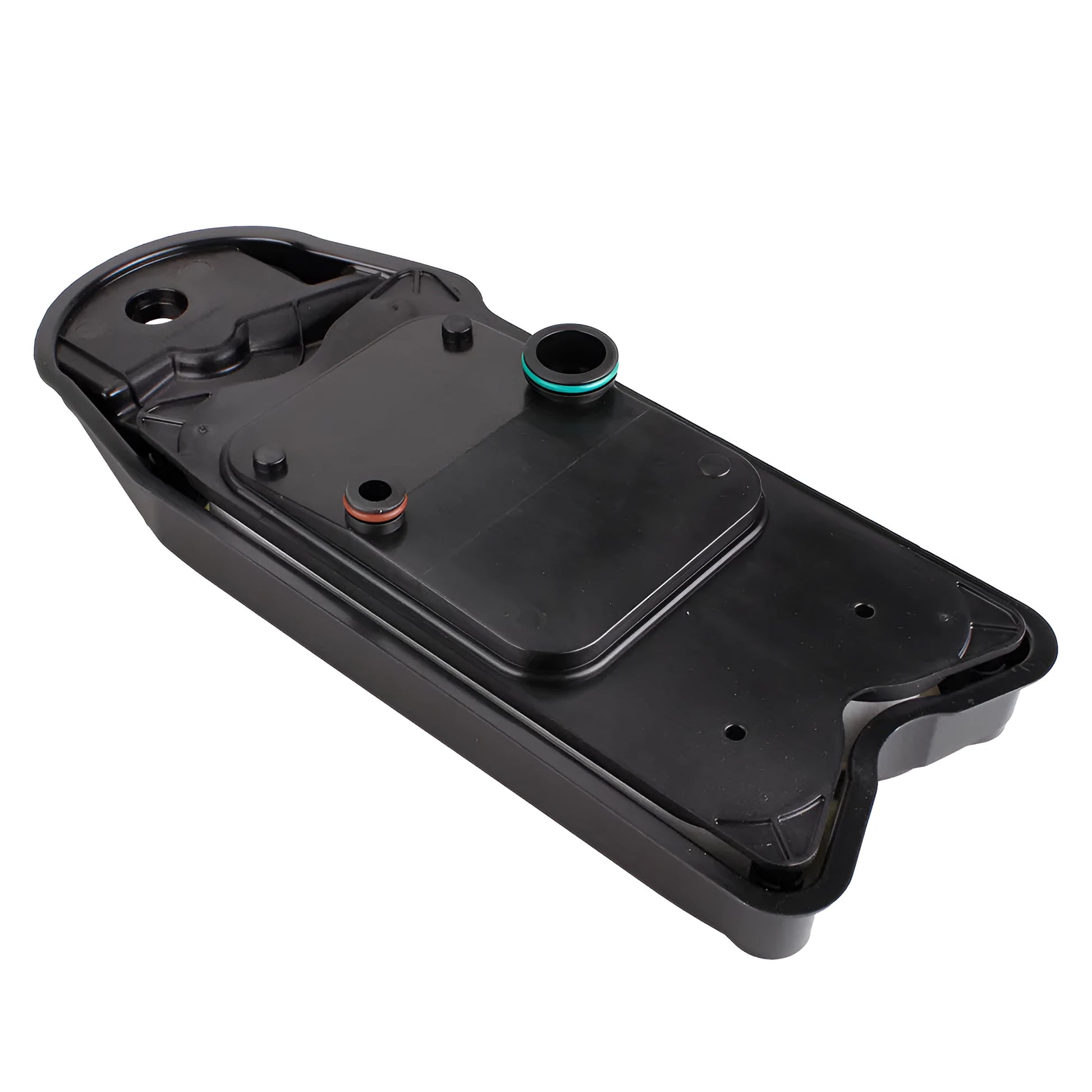 Black OFI068 crankcase ventilation filter for Ram trucks with 6.7L Cummins engine.