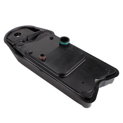 Black OFI068 crankcase ventilation filter for Ram trucks with 6.7L Cummins engine.