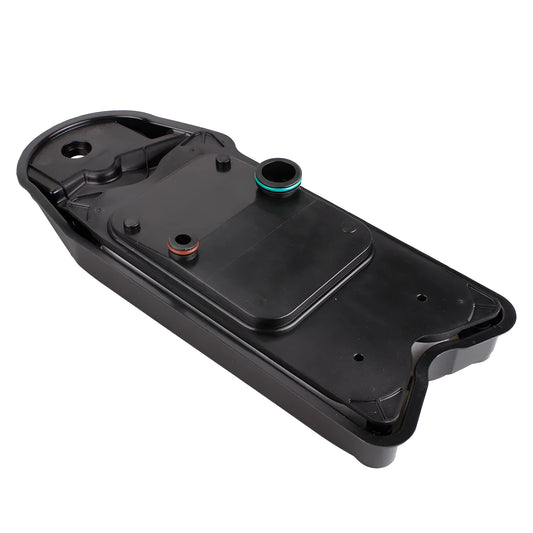 Black OFI068 crankcase ventilation filter for Ram trucks with 6.7L Cummins engine.
