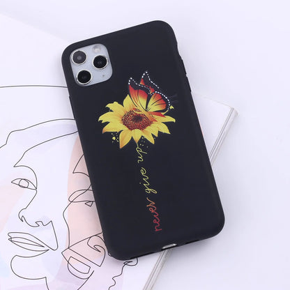 TPU mobile phone case for Apple iPhone in a selection of multi-colour painted back cover designs.