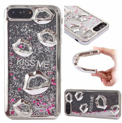 Huawei P series 3D lip TPU phone case in multiple colour options