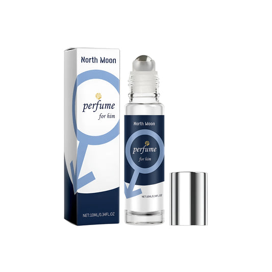 10ml men's fragrance spray bottle with bergamot, patchouli and jasmine extracts