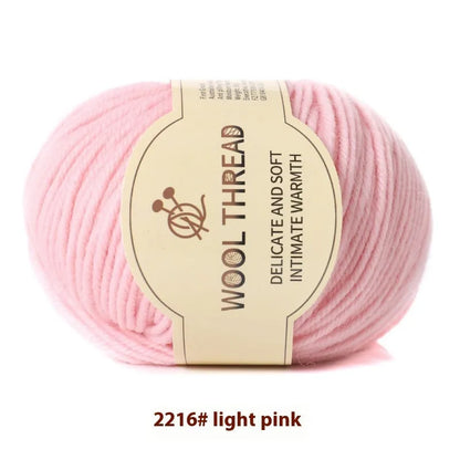 Hand-woven scarf sweater thread roll in domestic wool yarn for baby knitting projects with 10-needle compatibility