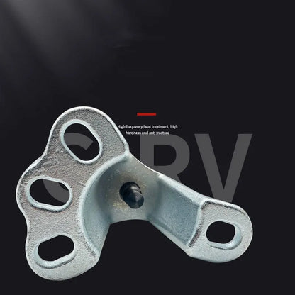 Chrome vanadium steel wheel hub drum brake removal tool with three style heads for different vehicles.