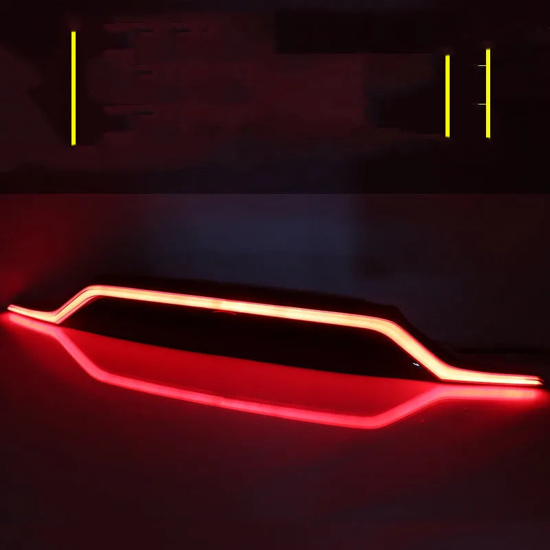 Car tail light for 2019-2020 Toyota RAV4, ABS and imported LED rear lamp, 12-24V, 6000-6700K, one piece