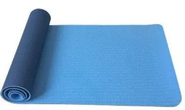 6mm thick beginner yoga mat with waterproof and non-slip features in various colors