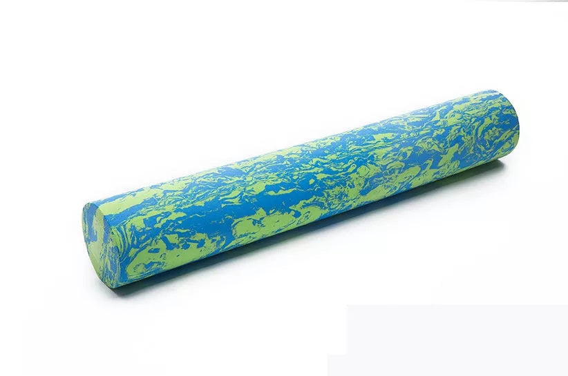 Aomardon camouflage foam shaft Yoga roller in blue-green and pink-blue for muscle relaxation