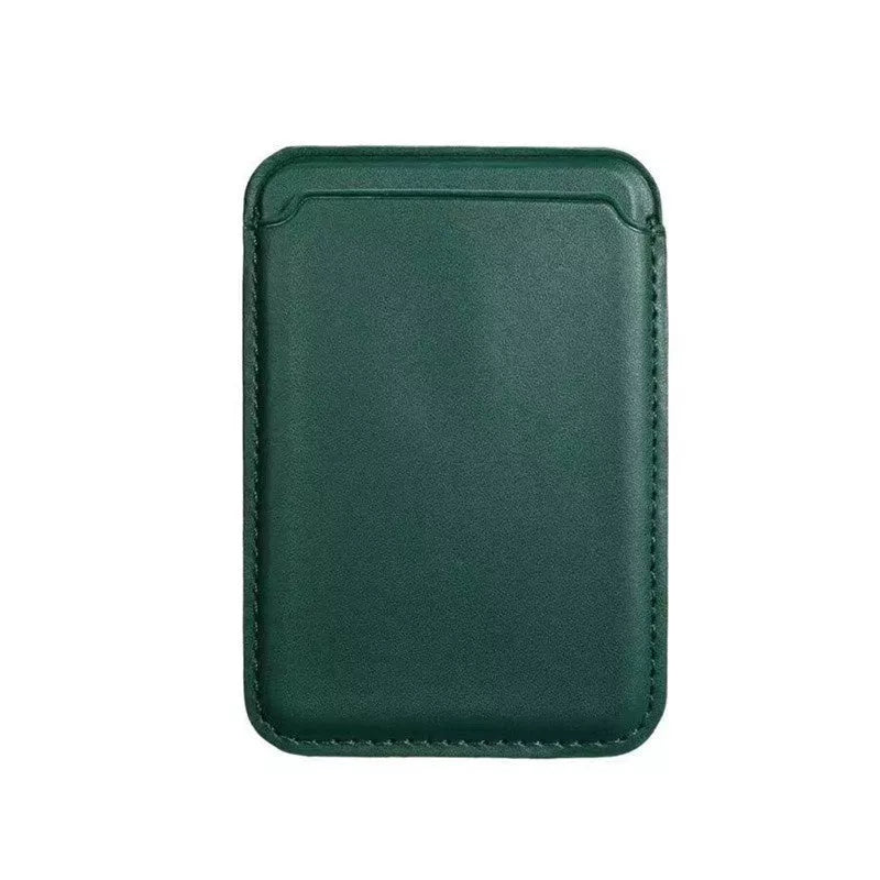 Magsafe Magnetic Leather Card Holder Wallet Case for iPhone in various colors