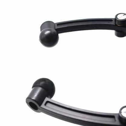 Black PVC reel fishing gear winding tool for efficient line management