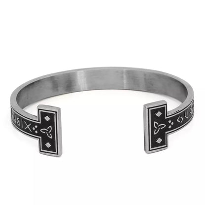 Viking Bracelet Ornament in titanium steel with adjustable live port