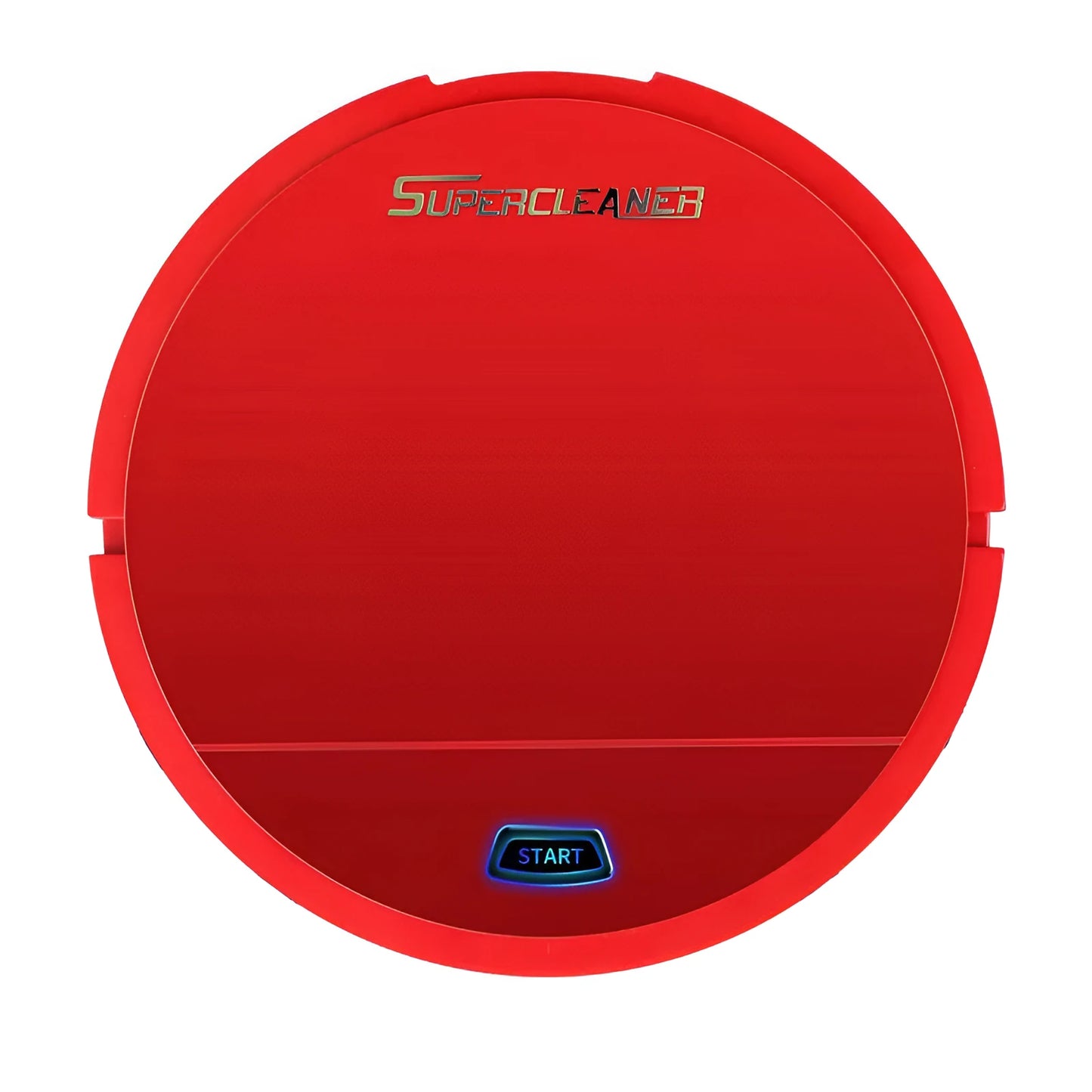Black sweeping robot with mechanical cleaning functions for home floors up to 90 square metres