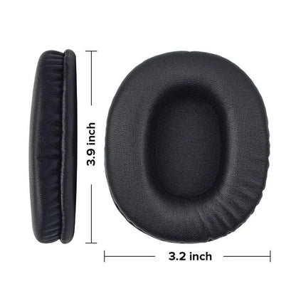 Black soft PU leather headphone covers for Sony 1R, set of 2 pieces for ear cup protection