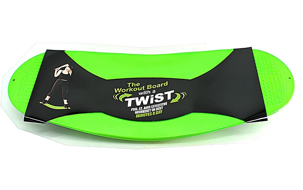 Simply Fit Board ABS balance board showing rotating mechanism and 60x24cm platform