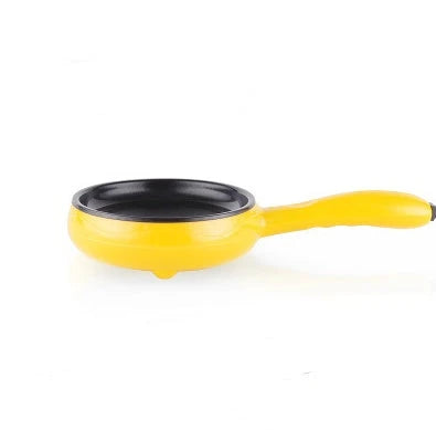 Versatile Electric Egg Cooker and Omelet Maker with Multifunction Steaming and Frying Capabilities, Non-stick Coating, and Insulated Anti-scald Handle