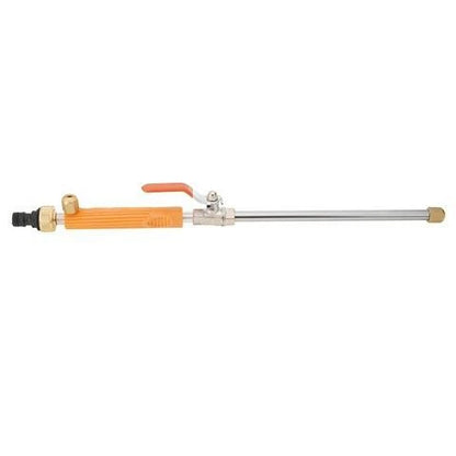 High-powered electric spray washer with aluminum alloy and copper construction, designed for effortless car cleaning and outdoor maintenance