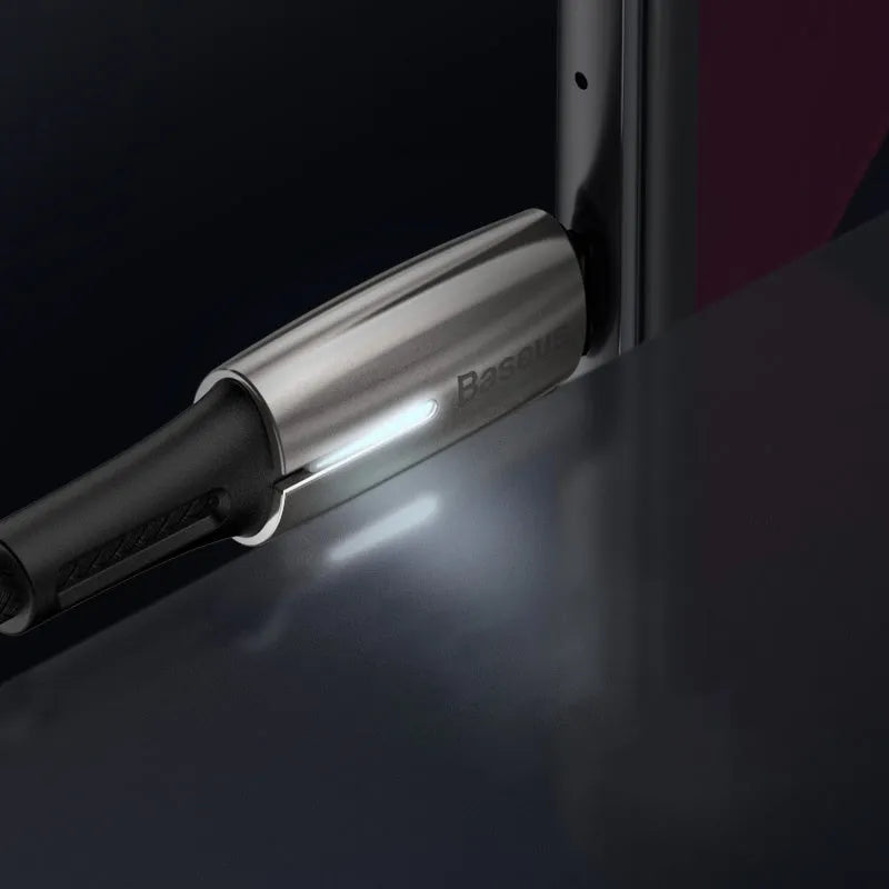 Dual Type-C data cable with 60W PD fast charging and two-way power delivery in a 1-metre length for laptops and mobile devices