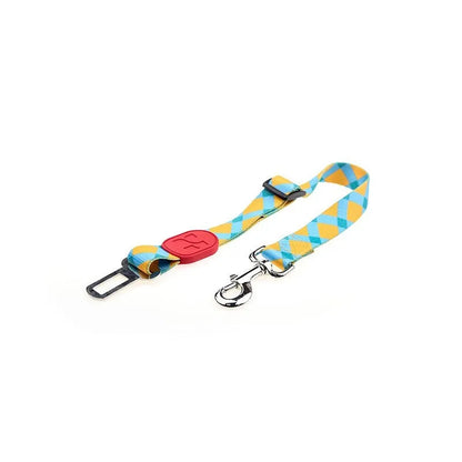 Adjustable dog car seat belt for small medium large dogs, scalable pet vehicle restraint with 11 style options