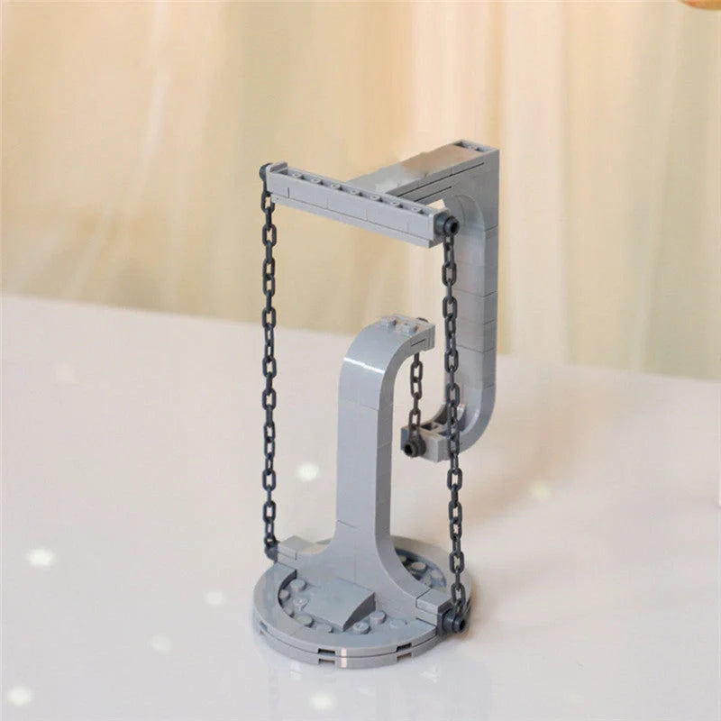 Anti-gravity Tension Balance Building Blocks in grey, defying gravity with creative play