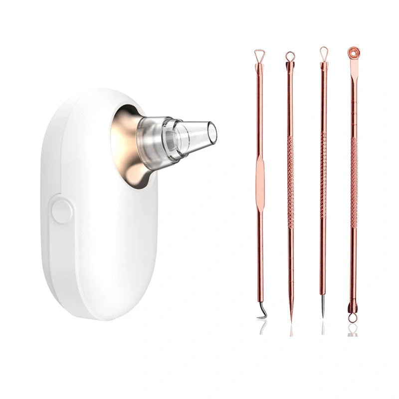 Blackhead Household Electric Cleanser with stainless steel tip for deep skin cleaning