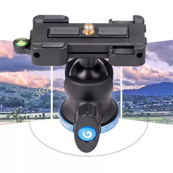 Black desktop tripod for iPhone photography and videography