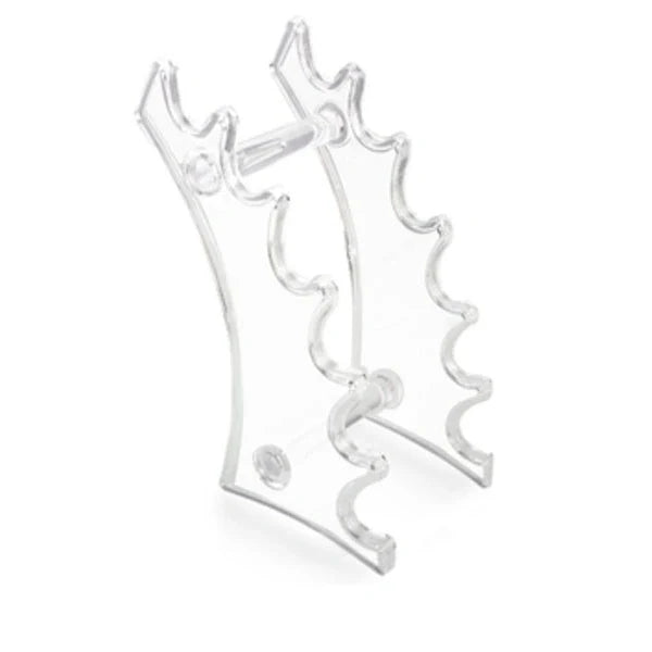 14-hole makeup brush holder in various colors for organized brush storage and drying