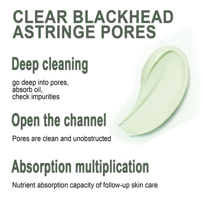 Green tea cleansing firming ice skin mask in 30ml and 100ml sizes with 24-month shelf life