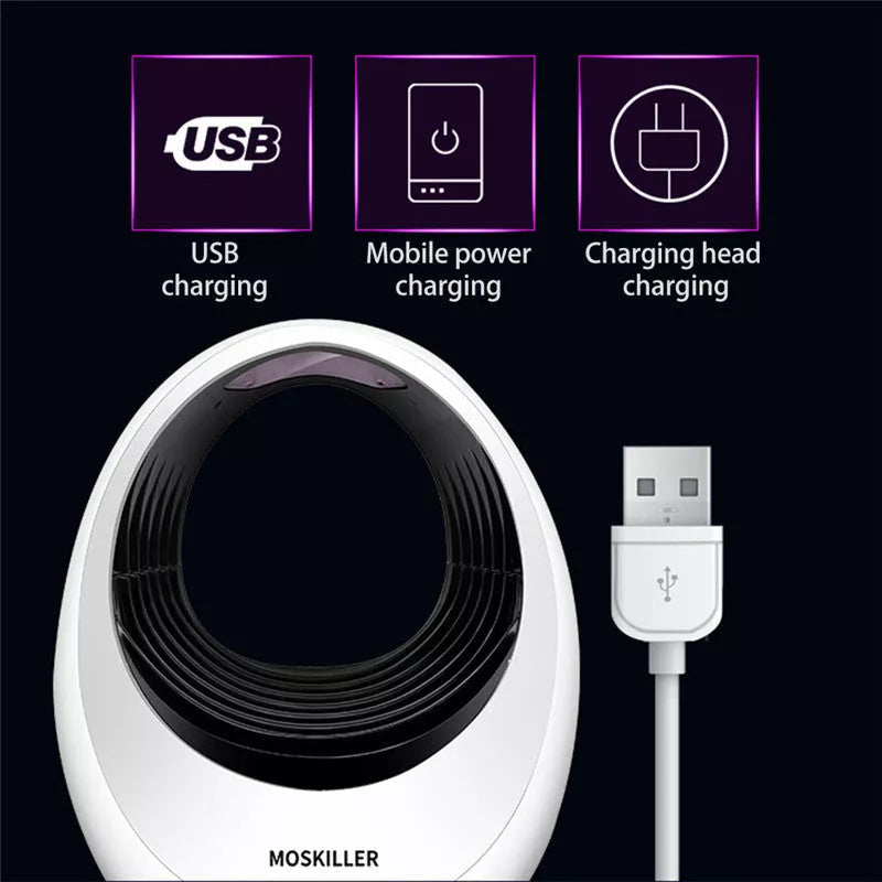 White LED Photocatalyst Mosquito Repellent Lamp with 65 square meters coverage